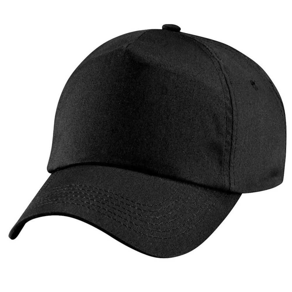 Beechfield Plain Boys /Girls Childrens /Kids Original 5 Panel Baseball Cap /Hat
